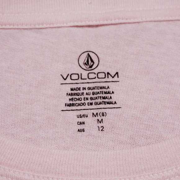 volcom - baby pink logo tee - Picture 5 of 6
